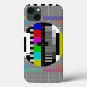 Retro PM5544 Televisietestpatroon Case-Mate iPhone Case (Achterkant)