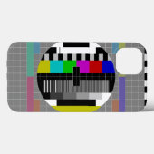 Retro PM5544 Televisietestpatroon Case-Mate iPhone Case (Achterkant (horizontaal))