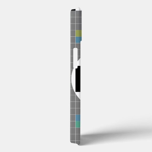 Retro PM5544 Televisietestpatroon Case-Mate iPhone Case (Achterkant / Rechts)