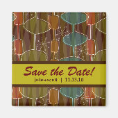 Retro Pods Bewaar de datum Magneten (Voorkant)