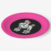 Retro Poedel Partij Papier Borden Papieren Bordje (Gekanteld)