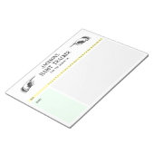 Retro Pointing Hands Habit Tracker Notitieblok (Schuin)