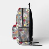 Retro Poker Bedrukte Rugzak (Rechts)