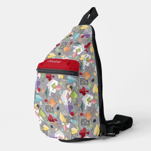 Retro Poker Sling Bag (Rechterhoek)