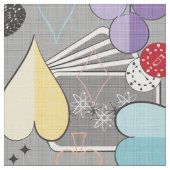 Retro Poker Stof (Close Up)