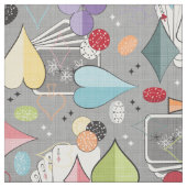 Retro Poker Stof (Swatch)