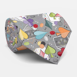 Retro Poker Stropdas