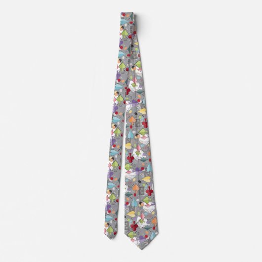 Retro Poker Stropdas (Achterkant)