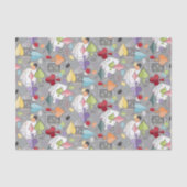 Retro Poker Tissuepapier (Voorkant)