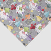 Retro Poker Tissuepapier (Detail)