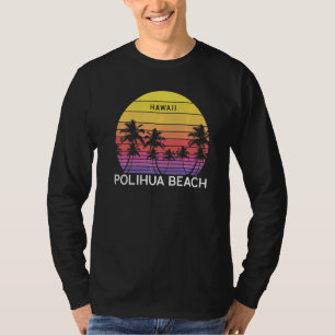 Retro Polihua Strand Surf Strand Vintage Palm Vene T-shirt