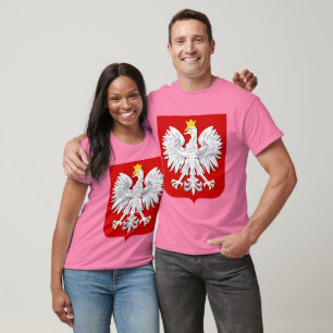 RETRO POLISH FALCON PAPIER-THIN POLSKA T-SHIRT