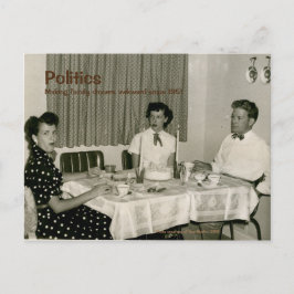 Retro Politiek Briefkaart