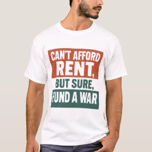 Retro Politieke Satire Graphic T-shirt