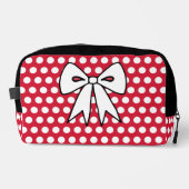 Retro Polka Dot Cosmetics Bag Gift Toilettasje (Voorkant)