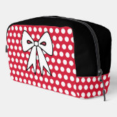 Retro Polka Dot Cosmetics Bag Gift Toilettasje (Rechterhoek)