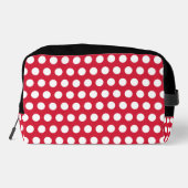 Retro Polka Dot Cosmetics Bag Gift Toilettasje (Achterkant)