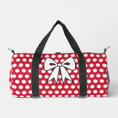 Retro Polka Dot Duffel Bag Gift Plunjezak (Voorkant)
