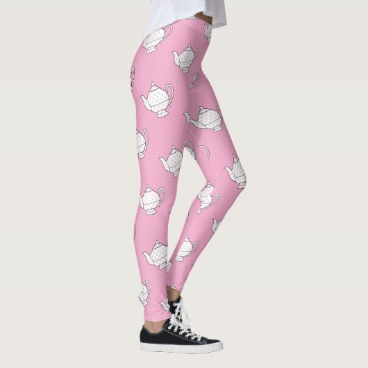 Retro polka dot fifties stijl leggings (Rechts)