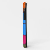 Retro Polka Dot Mosaic Pattern #5 Case-Mate iPhone Case (Achterkant/links)