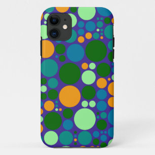 Retro Polka Dot Mosaic Pattern #6 Case-Mate iPhone Case