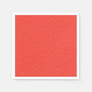 Retro polka dot patroon. servet