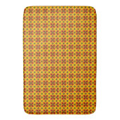 Retro Polka Dot Pattern 60s 70s Funky Badmat (Voorkant Verticaal)