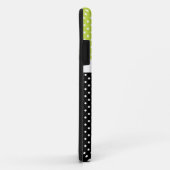 Retro Polka Dot w/Yorkie Case-Mate iPhone Case (Achterkant/rechts)