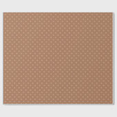Retro Polka Dot Wrapping Paper Cadeaupapier (Vlak)