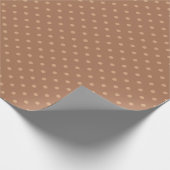 Retro Polka Dot Wrapping Paper Cadeaupapier (Hoek)
