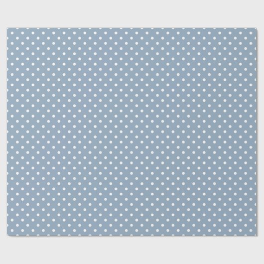 Retro Polka Dot Wrapping Paper Cadeaupapier (Vlak)