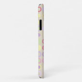 Retro Polka Dots (beige) Case-Mate iPhone Case (Achterkant/rechts)