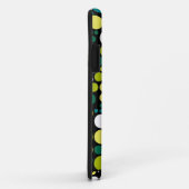 Retro Polka Dots | Geel groen wit Case-Mate iPhone Case (Achterkant/rechts)