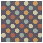 Retro Polka Dots Stof (Close Up)