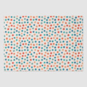 Retro polka dots tissuepapier (Voorkant)
