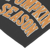 Retro Pompoen Seizoen Schattigee Herfst Gift Hallo Korte Tafelloper (Hoek)