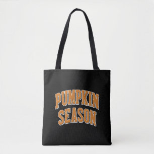 Retro Pompoen Seizoen Schattigee Herfst Gift Hallo Tote Bag