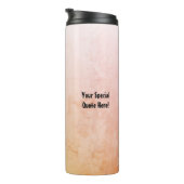 Retro pompoen spooks en Halloween traktaties! Thermosbeker (Geroteerd rechts)