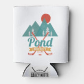 Retro Pond Hockey Blikjeskoeler (Voorkant)