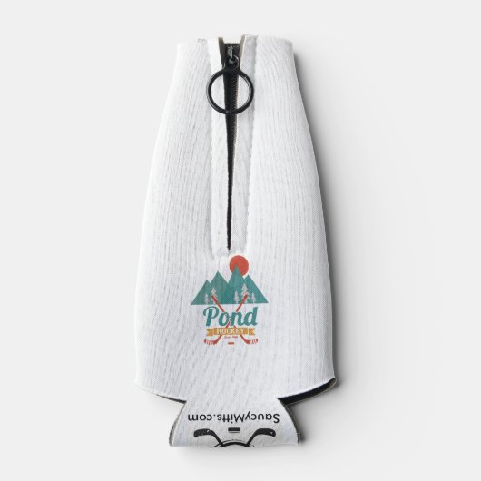 Retro Pond Hockey Flesjeskoeler (Achterkant)