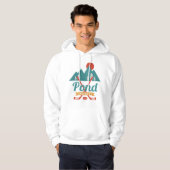 Retro Pond Hockey Hoodie (Voorkant volledig)