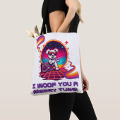 Retro Poochie Dreamscape Tote Bag (Dichtbij)