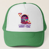 Retro Poochie Dreamscape Trucker Pet (Voorkant)