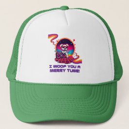 Retro Poochie Dreamscape Trucker Pet
