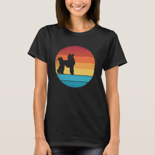 Retro  Poodle Dogs en schattig dier 3 T-shirt