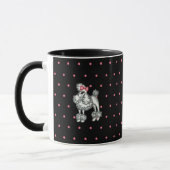 Retro Poodle Koffiemok Mok (Links)