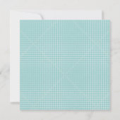 Retro Pool Party Birthday Uitnodiging (Achterkant)