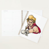 Retro Pool Speler Biljart Sport Planner (Display)