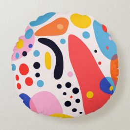 Retro Pop Abstracte Vlekken Kussen