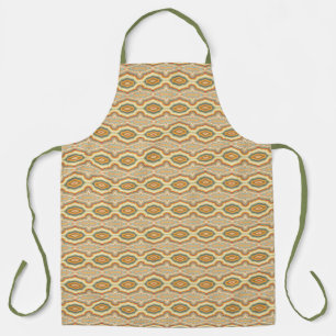 Retro Pop Art Abstract Geometrisch Golfpatroon Schort